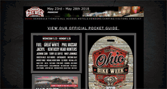 Desktop Screenshot of ohiobikeweek.com